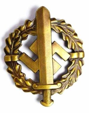 Modelo 1939-45, SA, Insignia de Deportes en Bronce "Fechler"